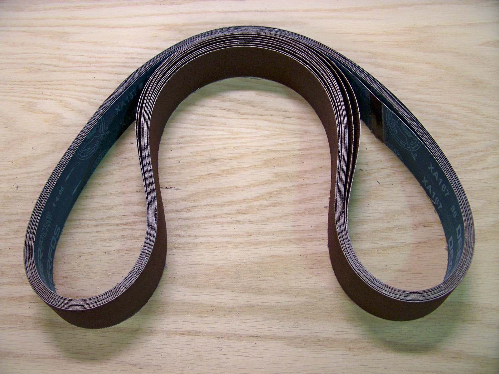 PREMIUM A/O, X-WEIGHT SANDING BELTS 2" X 72", 10 - PACK, 36-GRIT