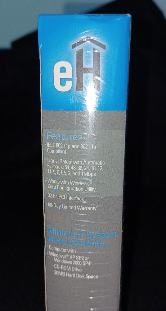 Desktop Adapter eHome EH102 Wireless G NIB unopened D-Link