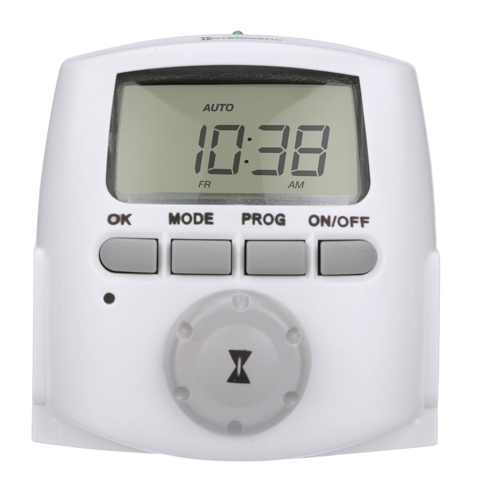 DT620 Heavy Duty Indoor Digital Plugin Timer 7Day Programmable For Lights