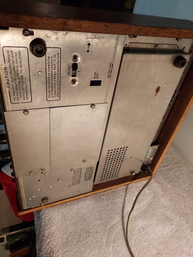 SCOTT CONSOLE RECEIVER