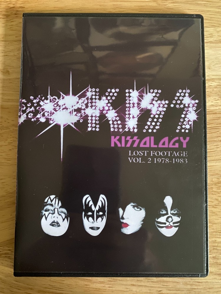KISS - KISSology Lost Footage Vol. 1&2 1974-1983 Live DVD Gene Peter Paul Ace