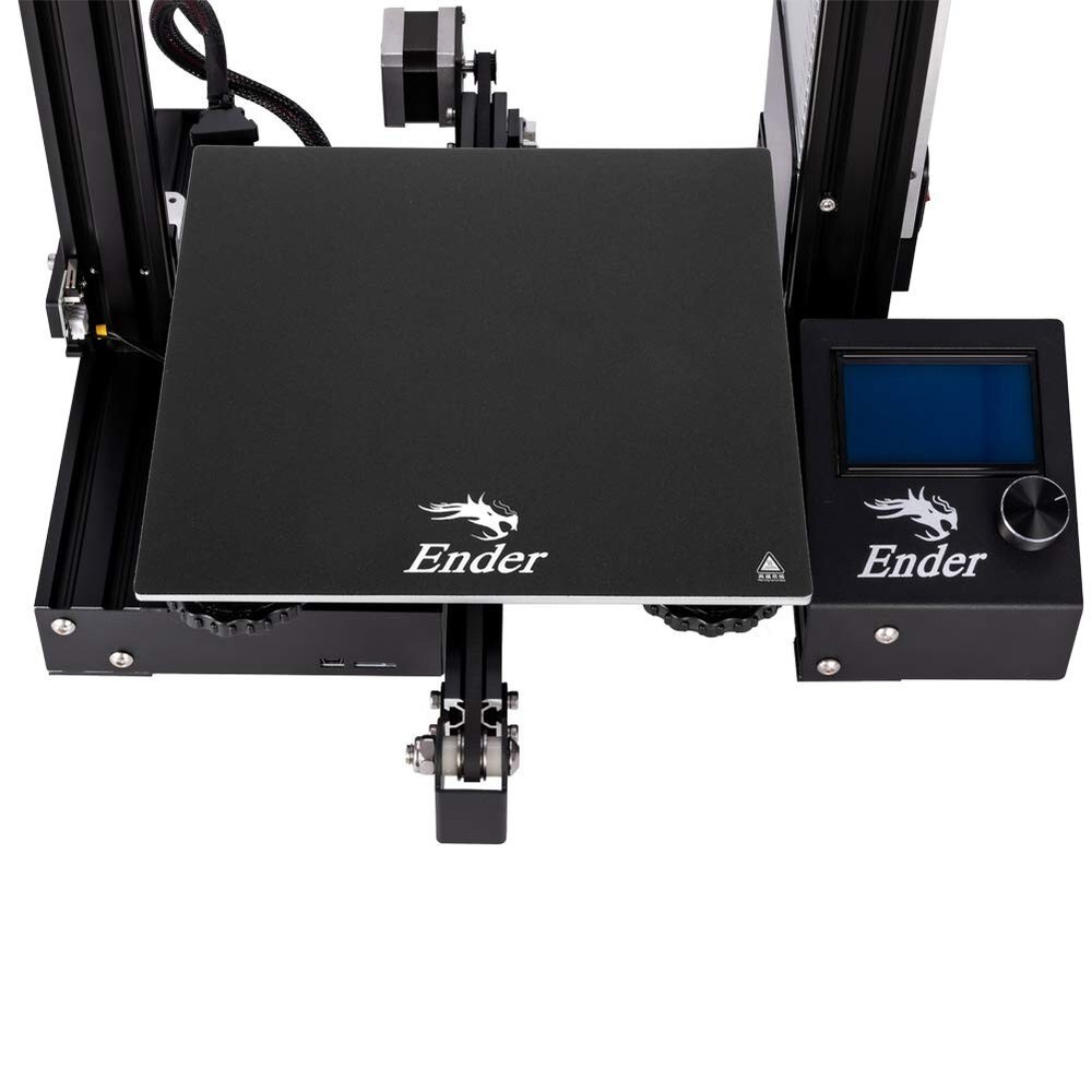 3pcs Creality Build Plate Square Heated Bed for Ender-3/Pro 3D Printer Flexible