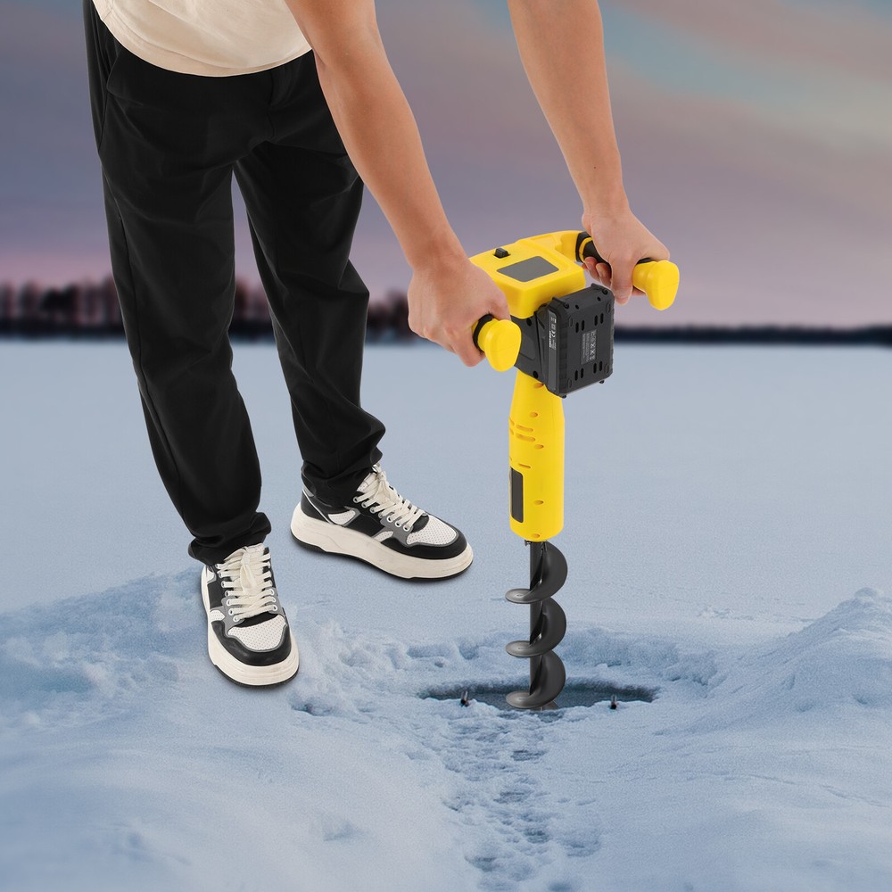 350W Post Hole Digger Electric Hole Digging Machine Cordless Post-Hole Digger