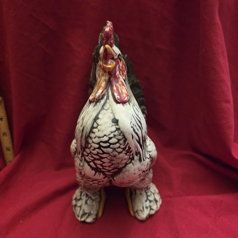 Vintage Ceramic Rooster  Figurine