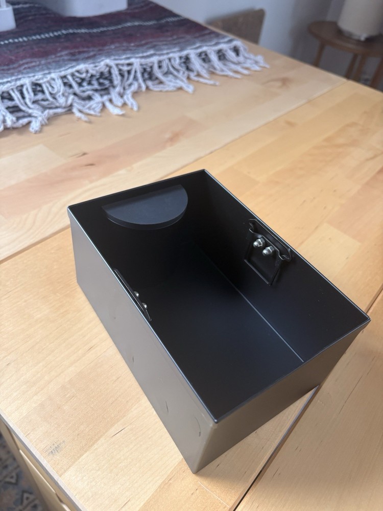 IKAPE V2 Knock Box Black Matte Remove-able Metal Part Replacement.