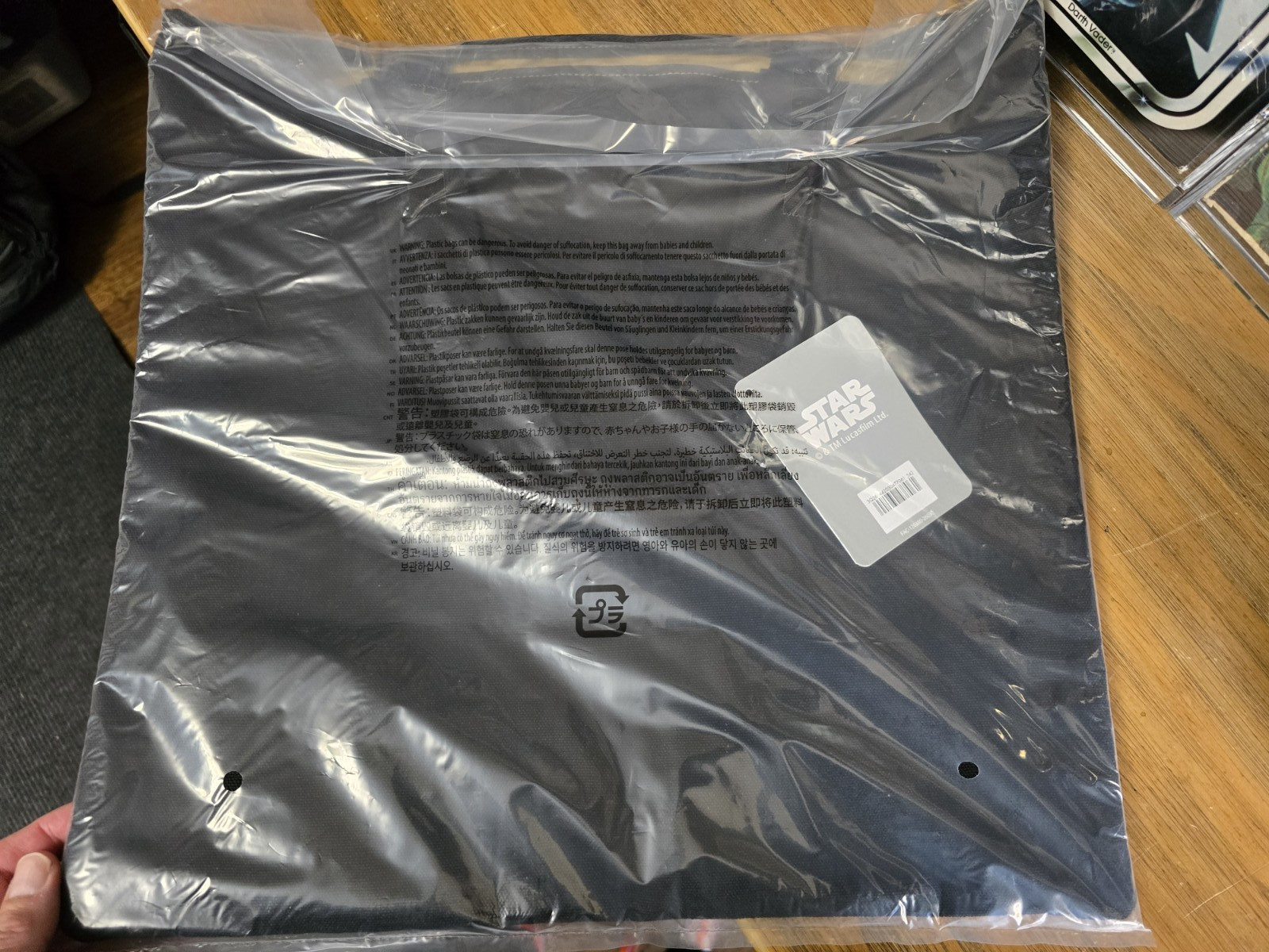 Disney Parks 2026 Star Wars Day May the 4th Be With You Tote Bag Mandalorian