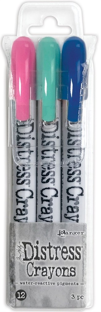 Tim Holtz Distress Crayon Set-Set #12 - 2 Pack