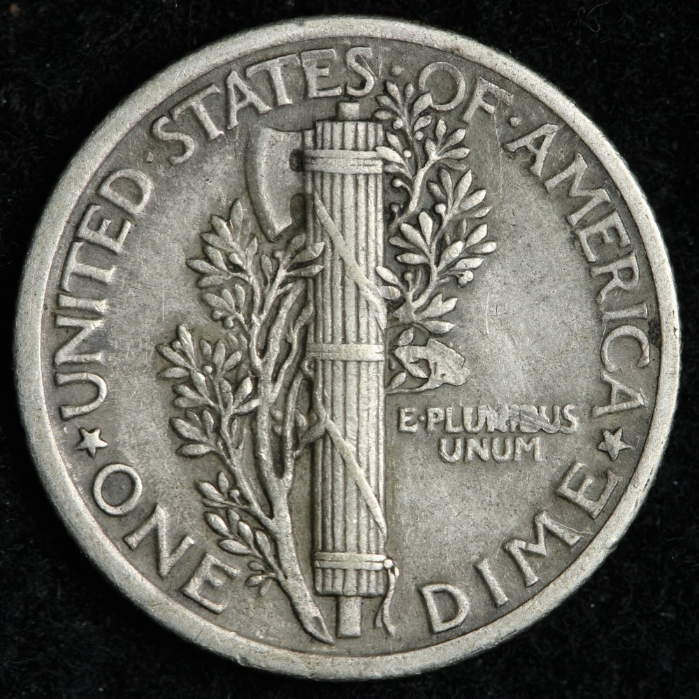 1917 Mercury Silver Dime CHOICE AU E269 DXM