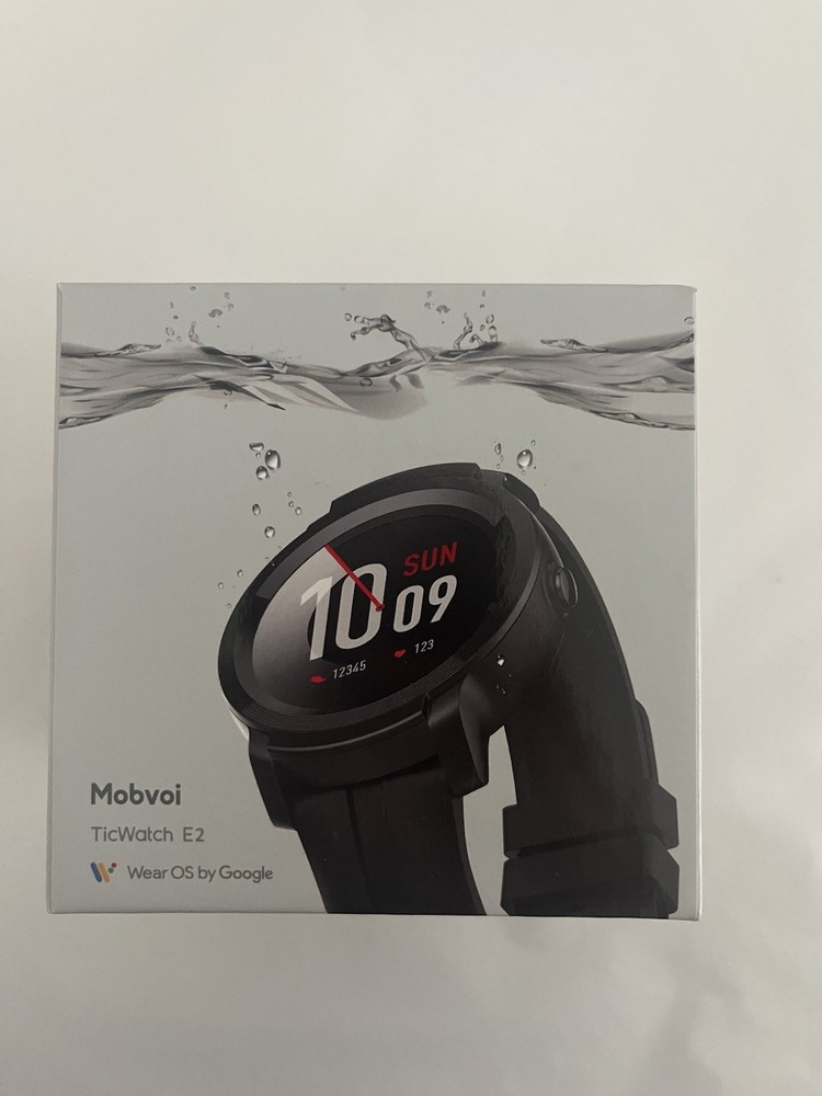 TicWatch E2 Smart Watch Built-in GPS iOS & Android 5ATM Waterproof Heart Sensor