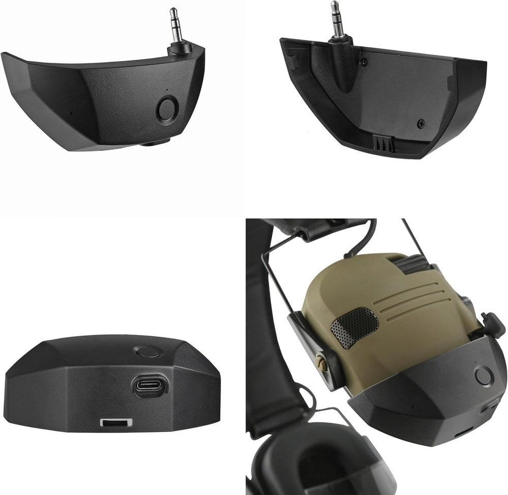 Wireless Bluetooth Adapter Walker S Razor Earmuffs 5.1 Bluetooth Receiver Typec