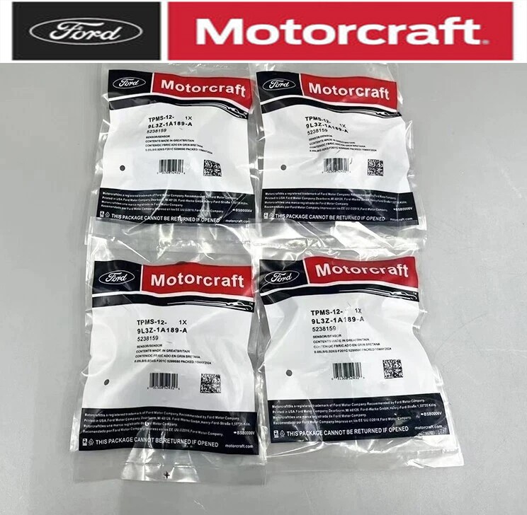 4PCS OEM TPMS-12 Genuine TIRE PRESSURE  SENSOR 9L3Z-1A189-A Original