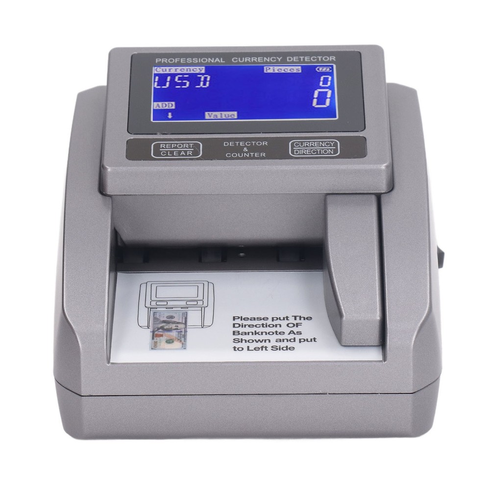 Denomination Money Counter Machine Handheld Bill Counting Machine US Plug
