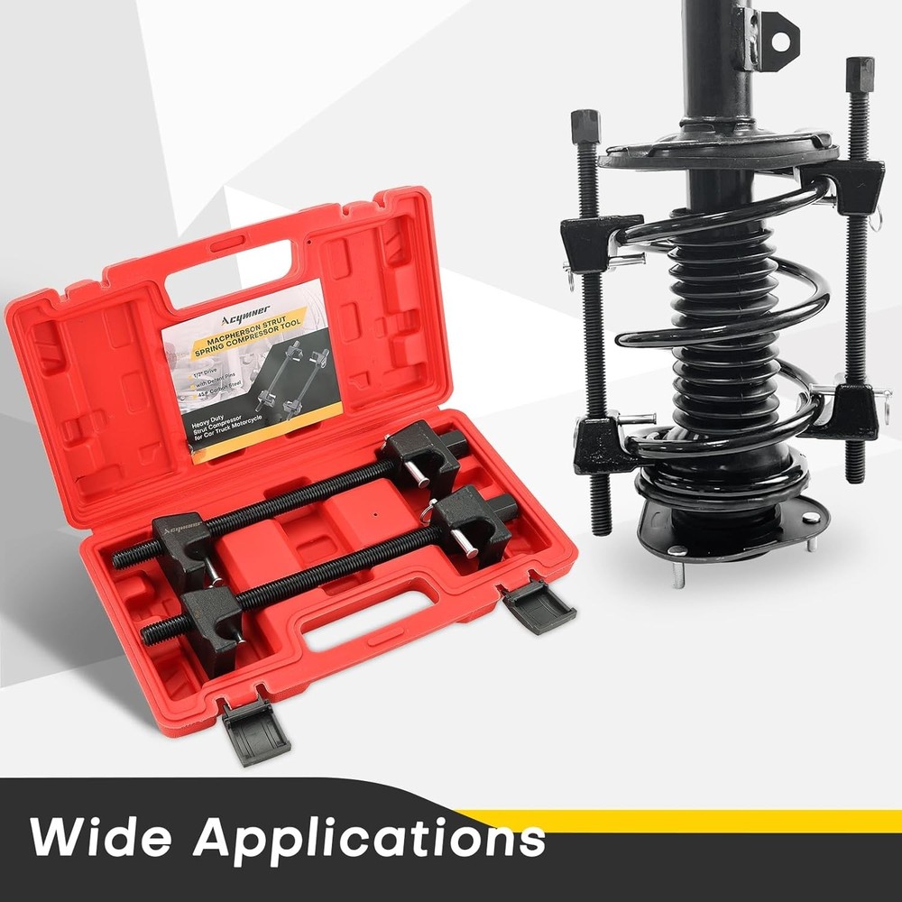 Macpherson Strut Spring Compressor Tool Kit | Universal Coil Spring Compressor T