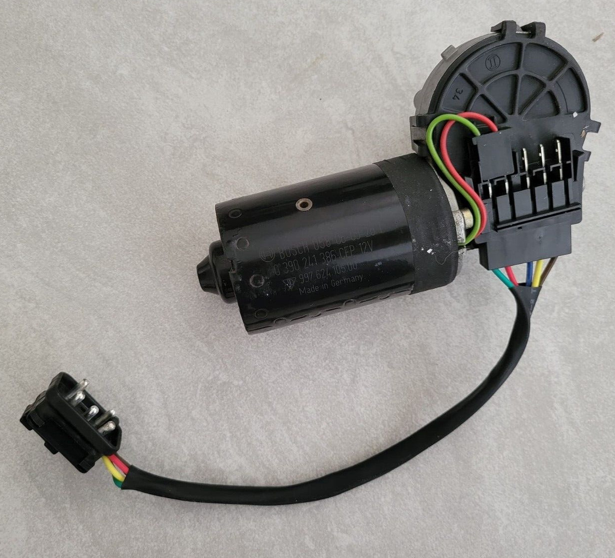 PORSCHE 944 (1985.5 to 1991 ) Boxster Wiper Motor conversion with Harness.