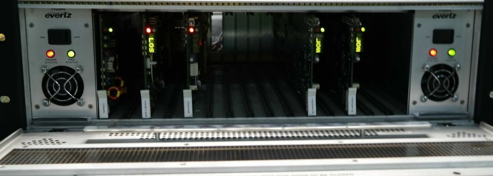 Evertz Microsystems 7700 Multiframe Chassis Model 7700FR-C