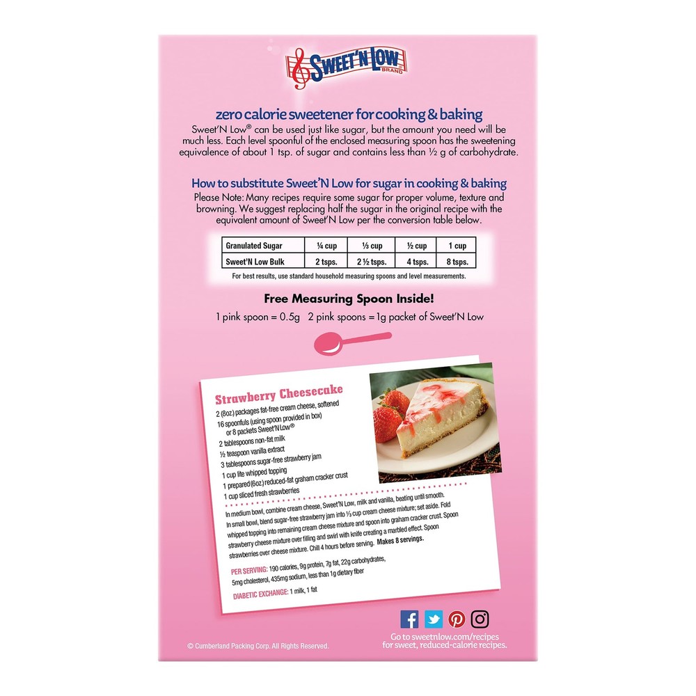 (4 pack) Zero Calorie Sweetener, 8 oz