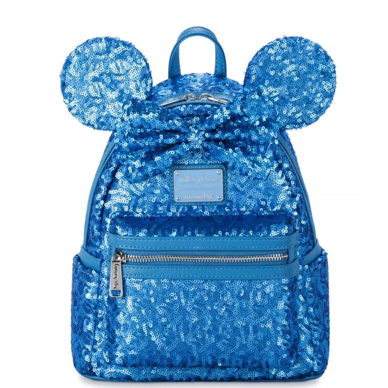 Minnie Mouse Sequined Loungefly Mini Backpack – Hydrangea