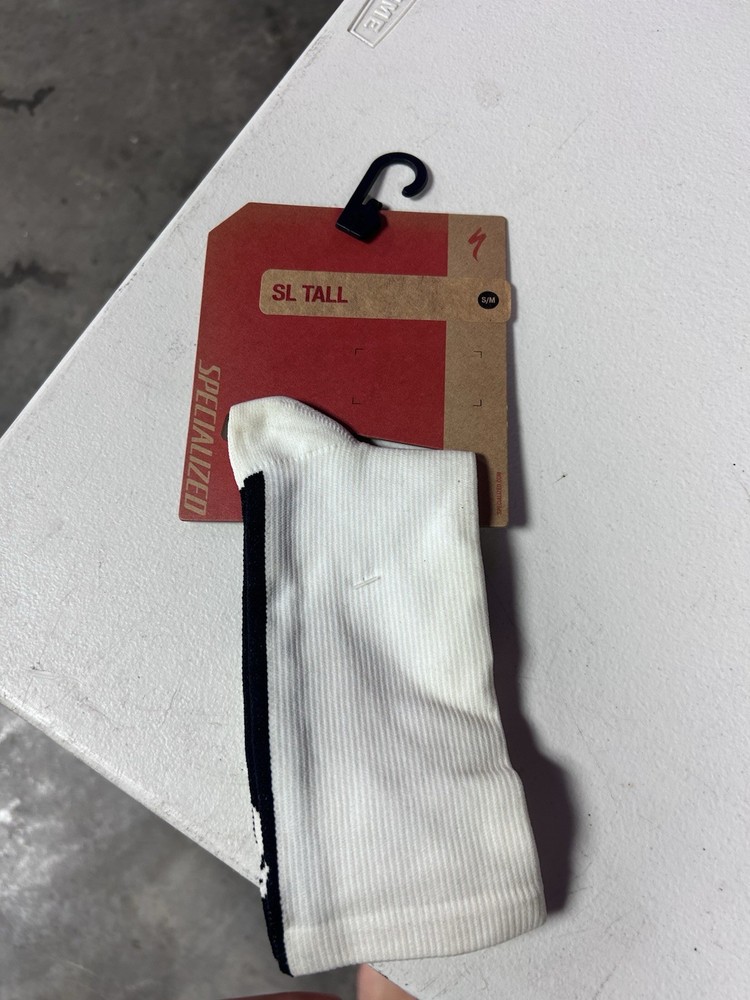 SL TALL SOCK WHT SM