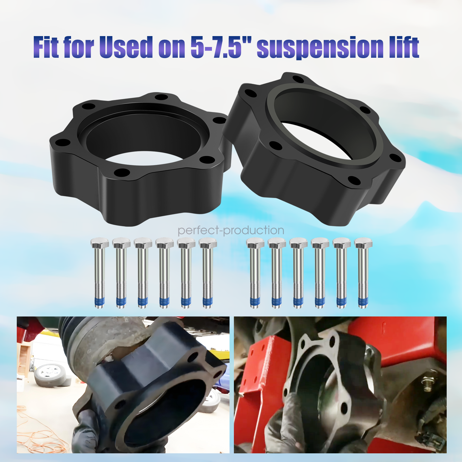 Suspension lift CV Spacers For1999-2016 Chevrolet/GMC 1500 Pickup Tahoe Suburban