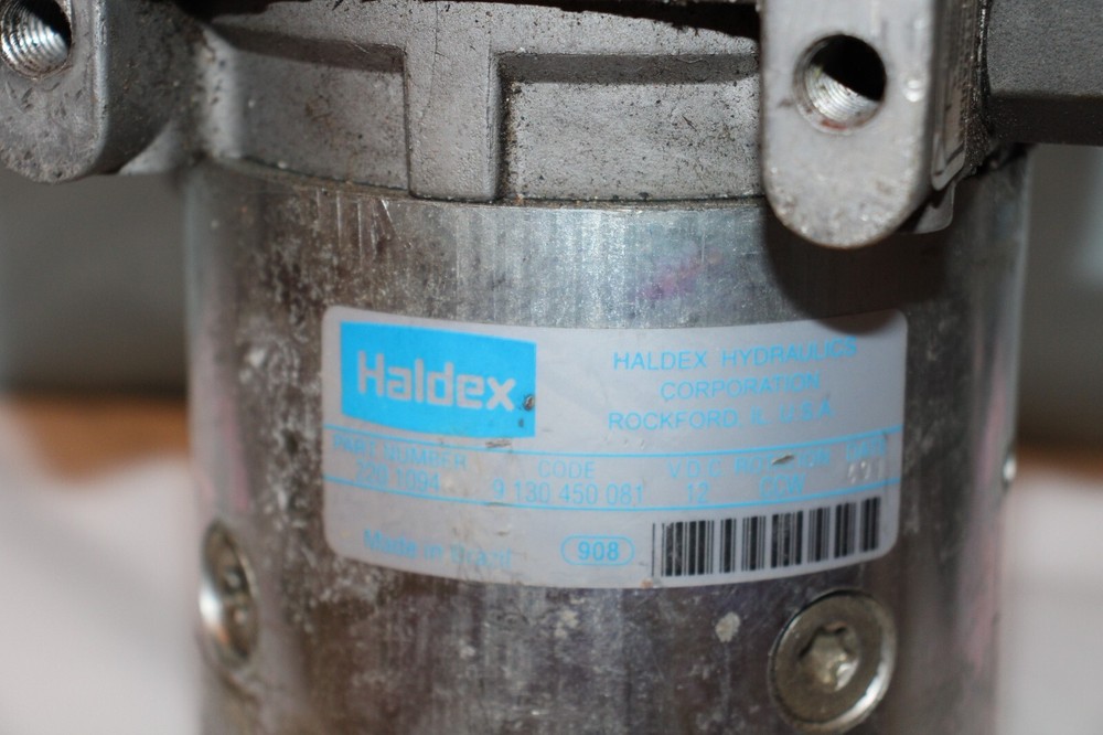 Halder Gear 2201094 12v Dc Electric Hydraulic Pump