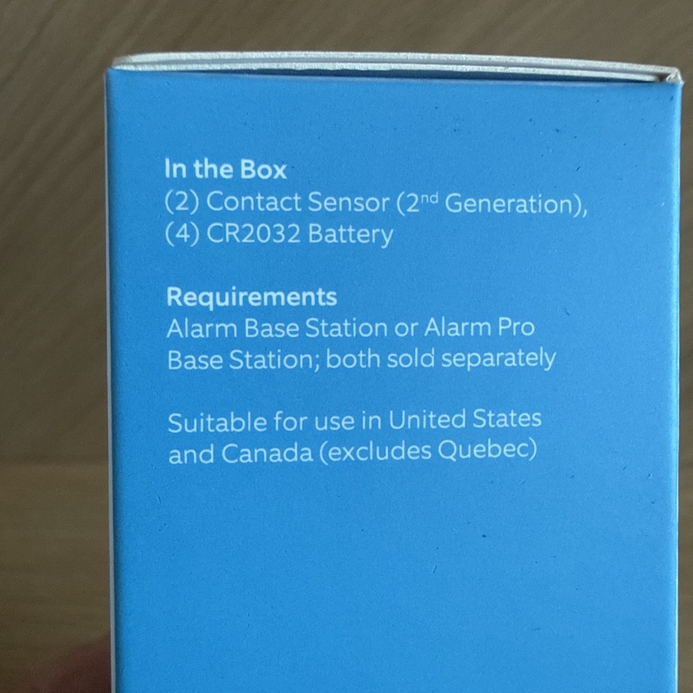 Ring Alarm Contact Sensor 2-pack (2nd Gen)