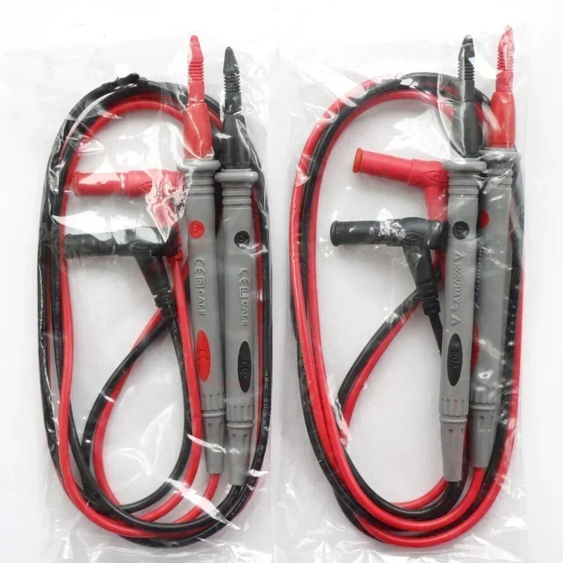 Universal Multimeter Test Leads Probe Needle Tips 20A 1000V Tester Cable Pair
