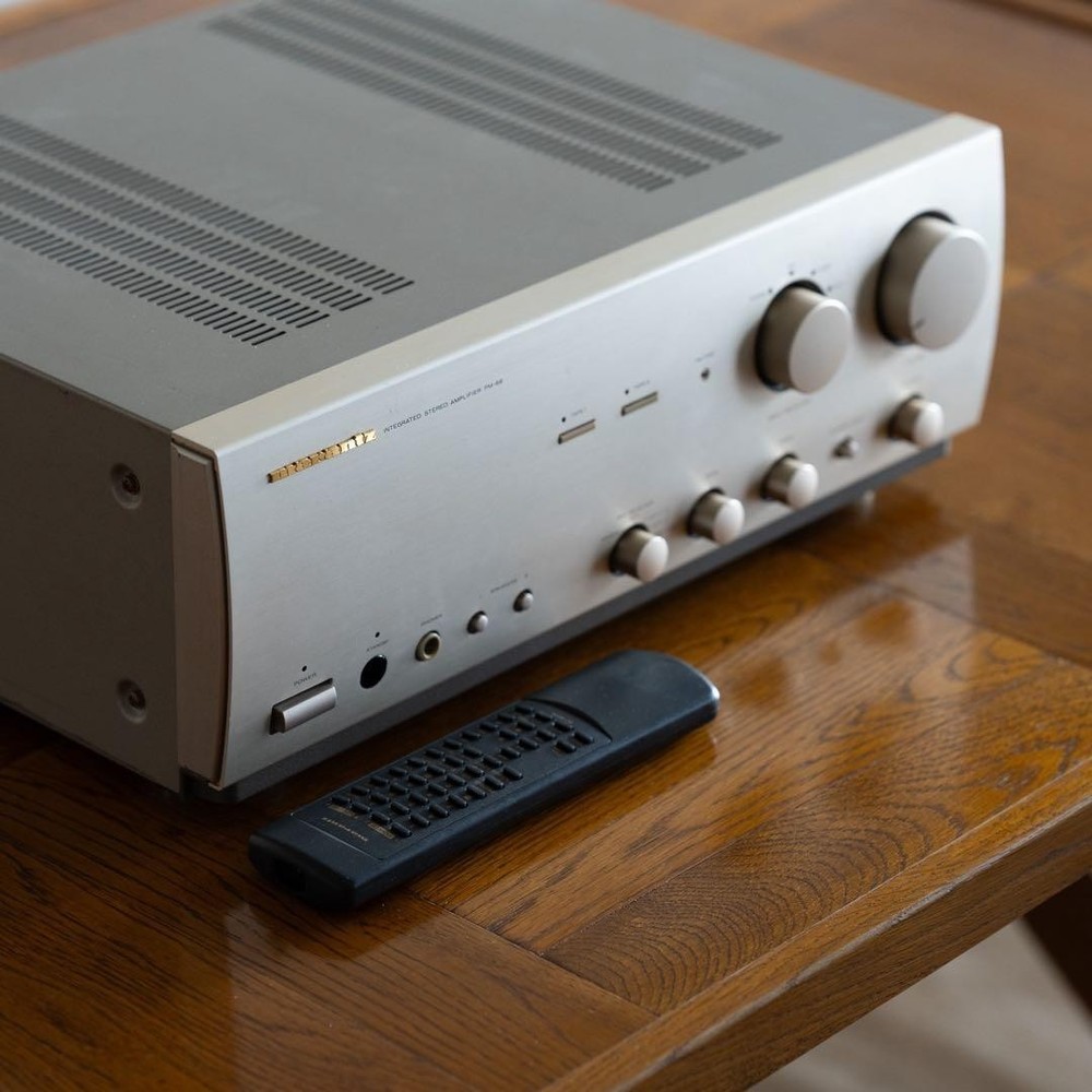 Marantz PM-68 Integrated Amplifier Remote Control Serviced Tested Fully Works