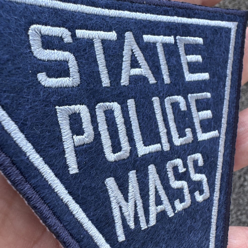 Massachusetts State Police RETRO Patch