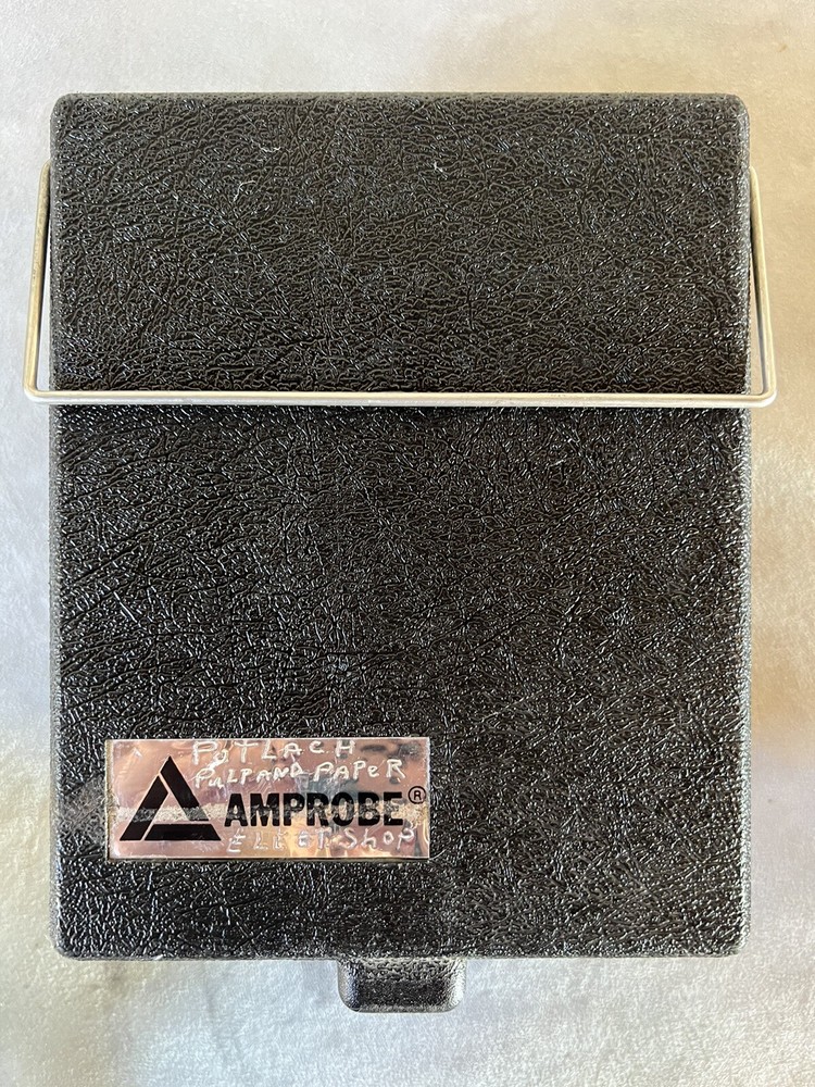 AMPROBE AC Voltmeter Recorder PAV3X in Carry Case EUC