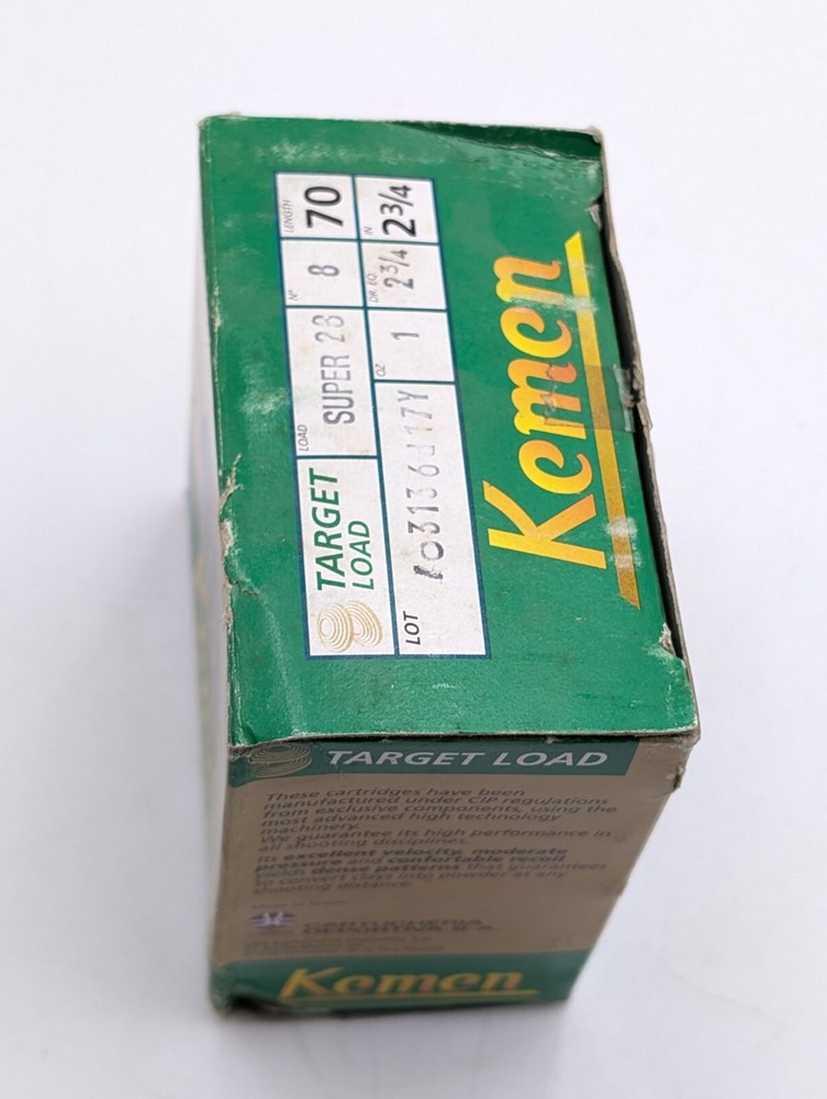 Kemen 12 Gauge Target Load Empty Box