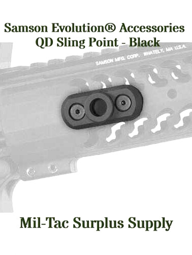 Samson Evolution® Accessories Rifle QD Sling Point - Black