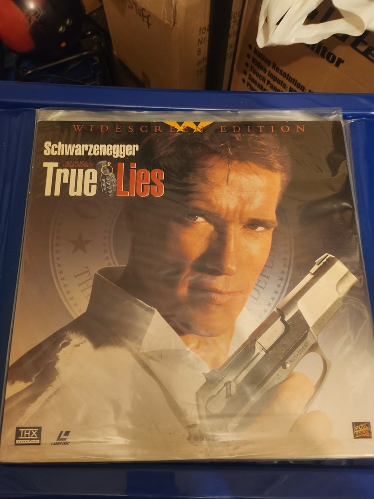 True Lies Laserdisc