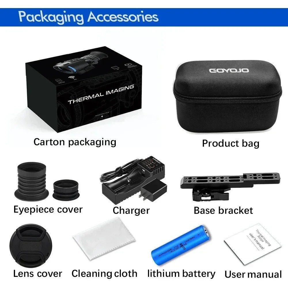 GRL325 Thermal Night Vision Rifle Scope 25mm Multi-Function One-Shot Zeroing