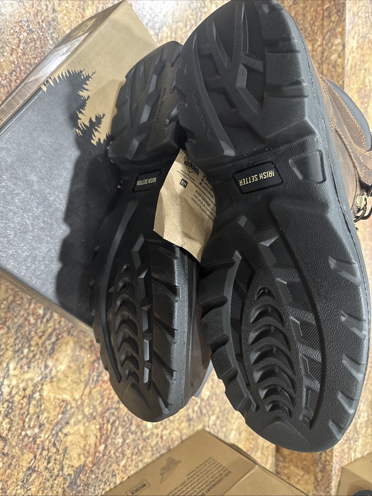 Irish Setter Ely 83607 Electrical Hazard Work Boots Brown 11.5 D/M