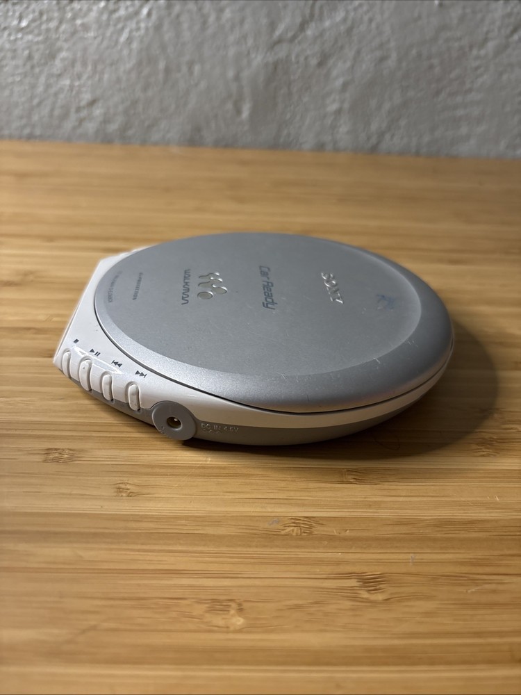 Sony Walkman Car Ready D-EJ368CK Portable CD Player - TESTED Working
