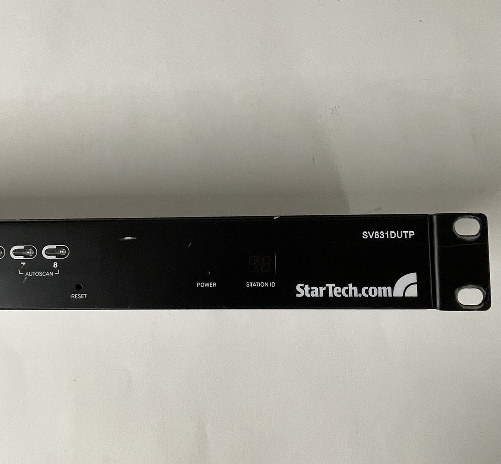 StarTech SV831DUTP StarView 8-Port Cat-5KVM KVM Switch