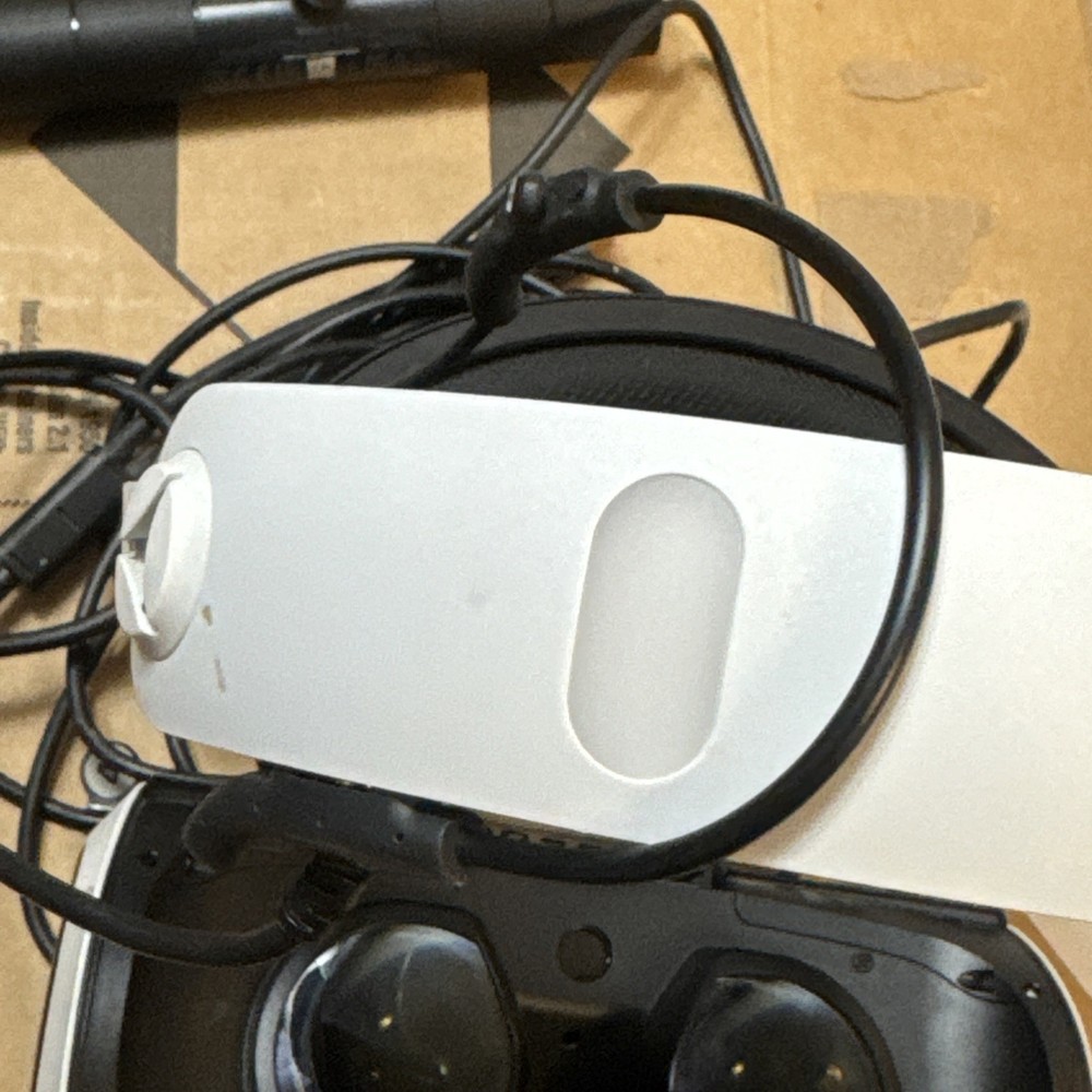 Sony PlayStation VR Headset & Playstation Camera Bundle - Untested As-Is - PSVR1