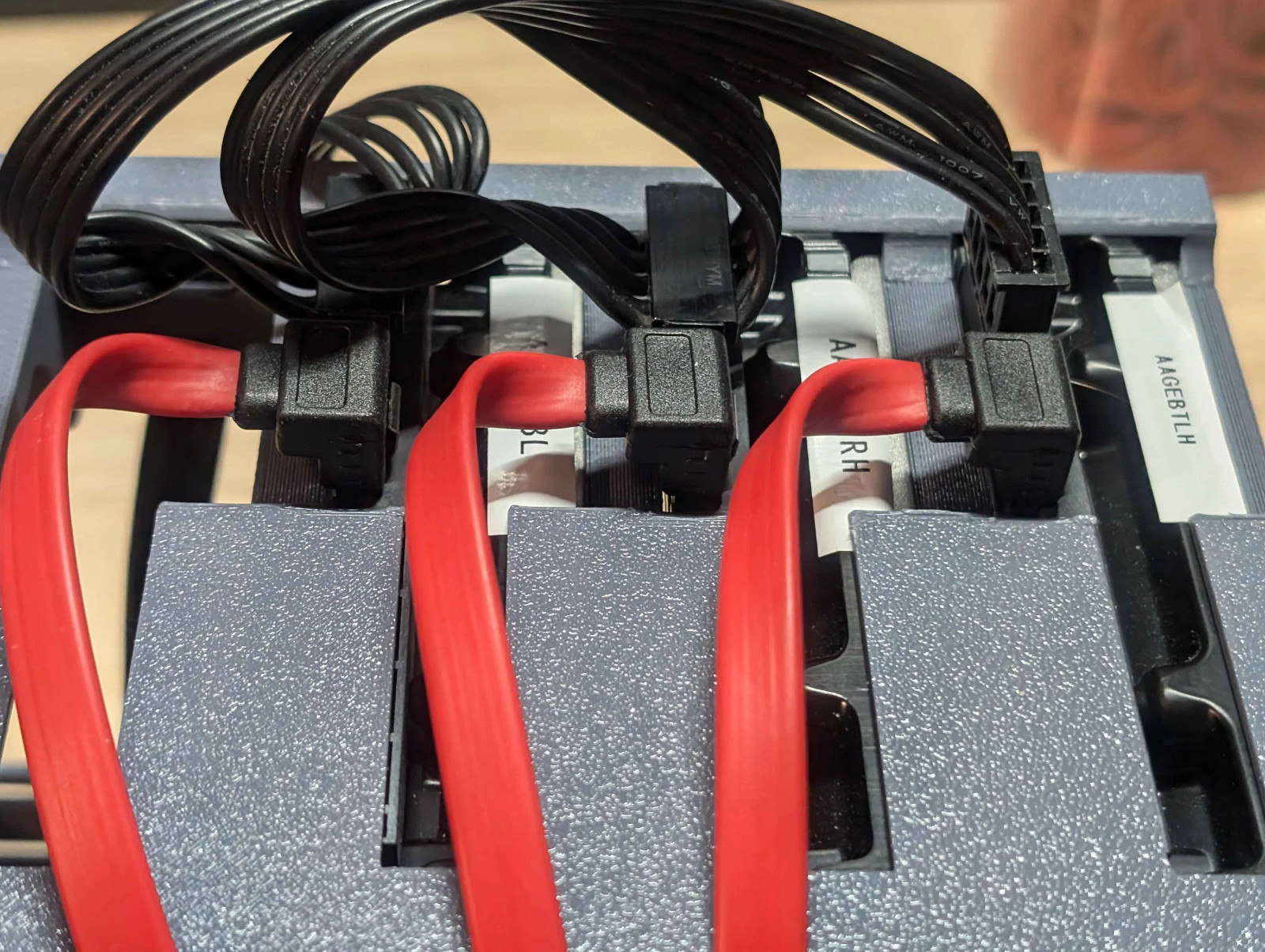 6 slot 3.5" HDD Trays – Rack/Caddy for Chia Farming