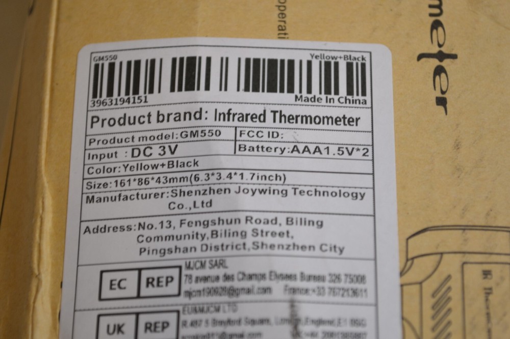 Digital Infrared Thermometer Temperature IR Thermometer