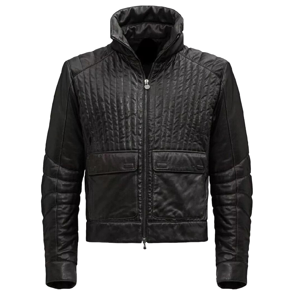 Star Wars Rogue One Darth Vader Quilted Black Leather Jacket