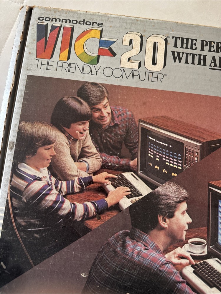 Commodore VIC 20 In Box Powers On. Untested. No Cords.