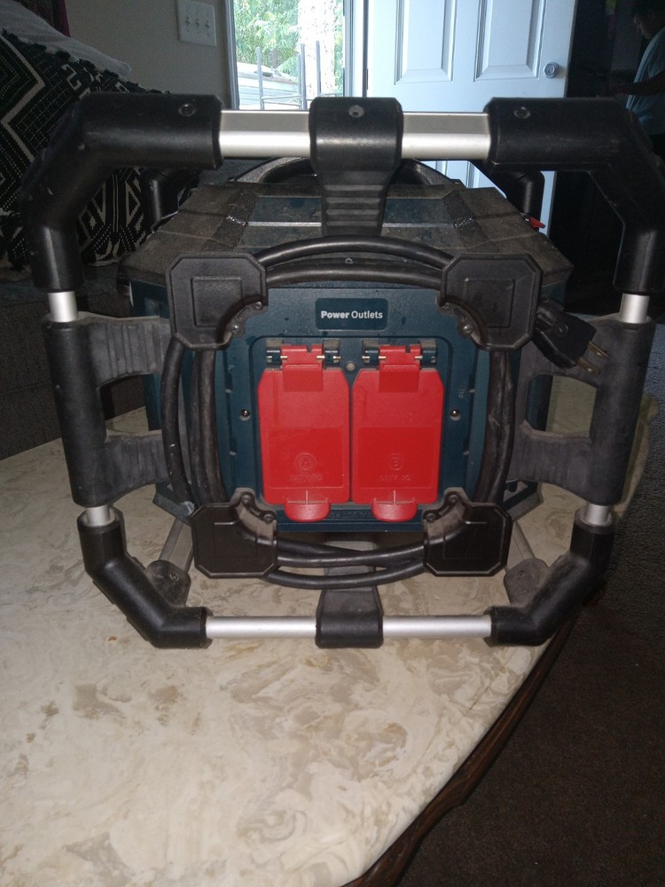 Subwoofer Bluetooth Boombox Construction work speaker.