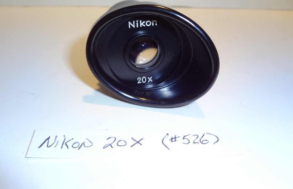 NIKON SINGLE 20X EYEPIECES (#526) **EXTRA CLEAN**