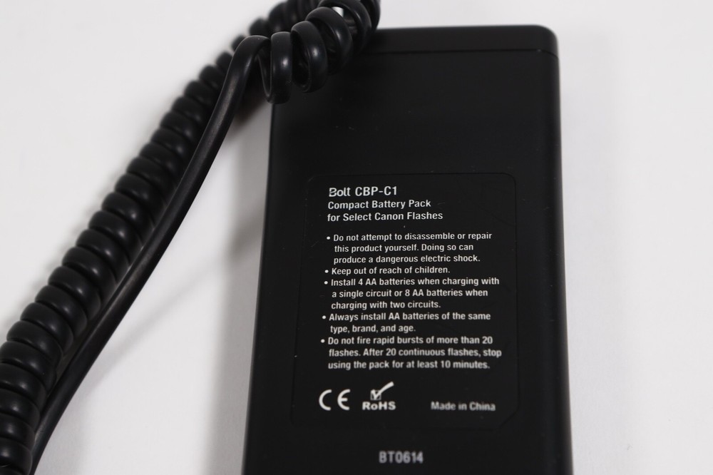 Bolt battery CBP C1 for Canon speedlight