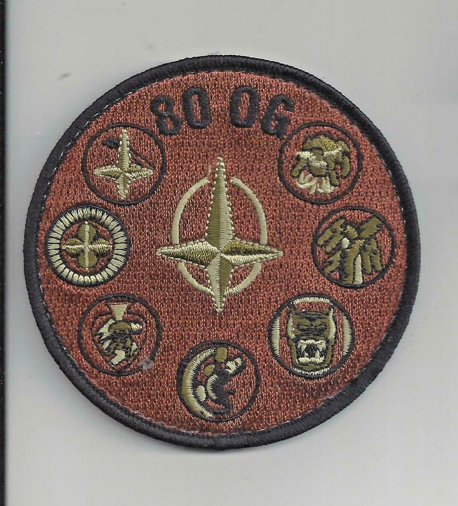 PATCH USAF 80TH OPERATIONS GROUP OG GAGGLE
