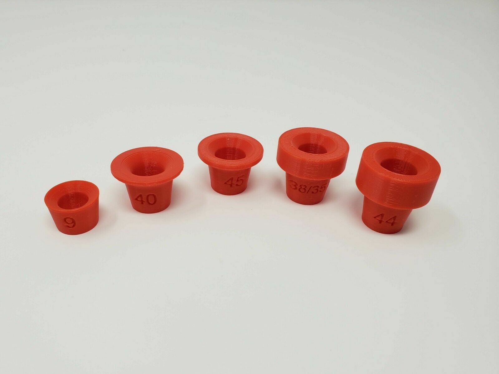 Hornady LNL Case Feeder pivot adapter bushing for top 5 Pistol Chambers