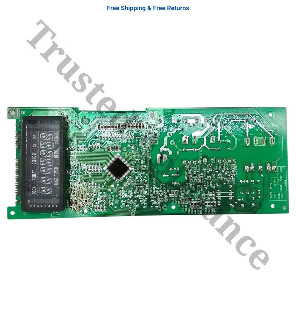 Whirlpool Microwave Main Control Board Electronic Controller PCB W10398089