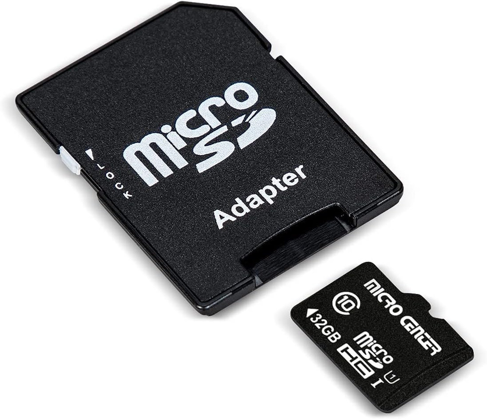 Micro Center 32GB Class 10 Microsdhc Flash Memory Card with Adapter for Mobile D