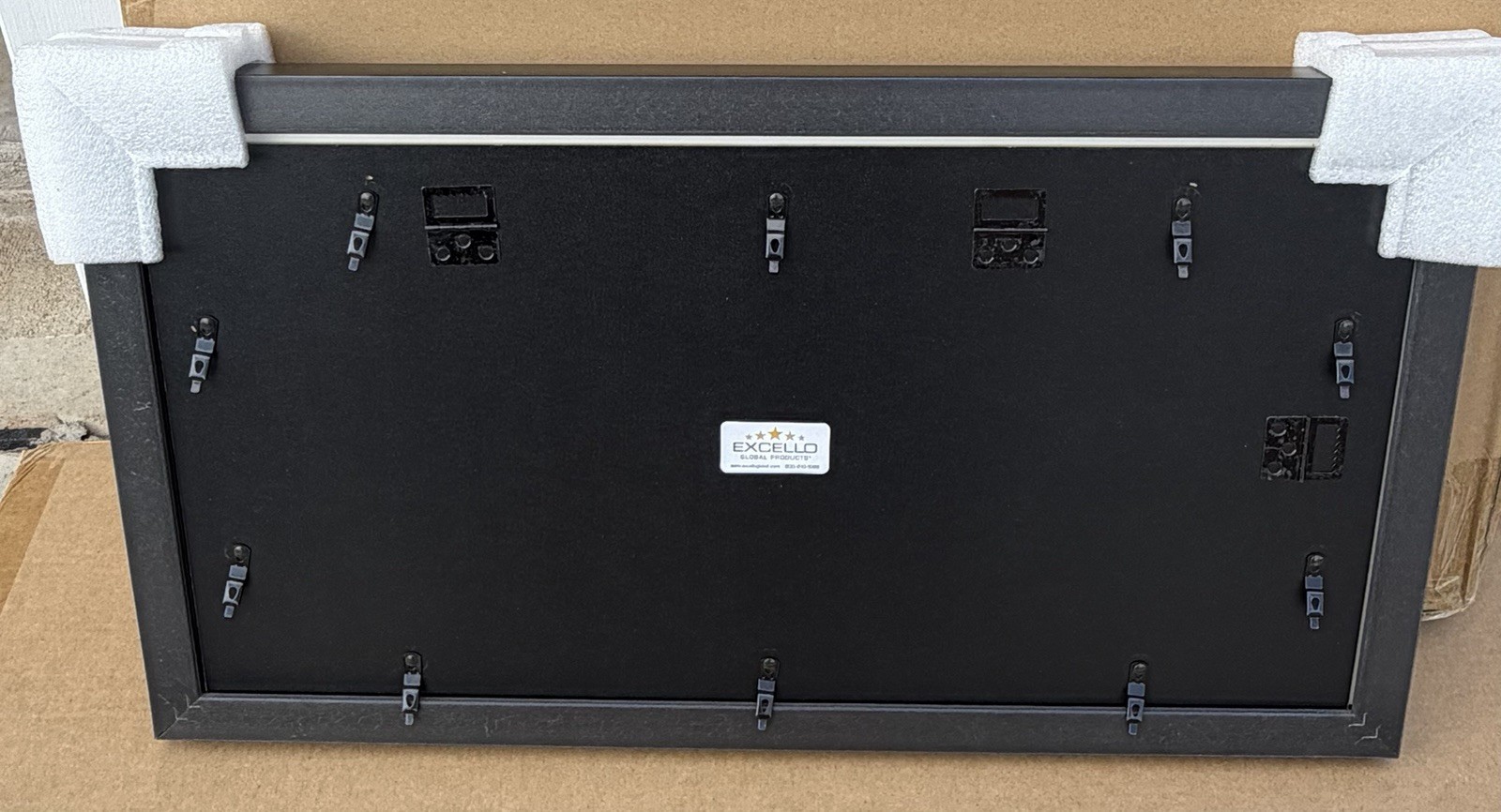 24x13 Graduation Diploma Frame Black Gold College Degree Frame w Photo Tassel