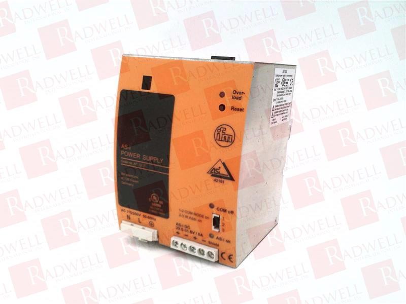 EFECTOR AC1218- POWER SUPPLY / AC1218POWERSUPPLY (USED)
